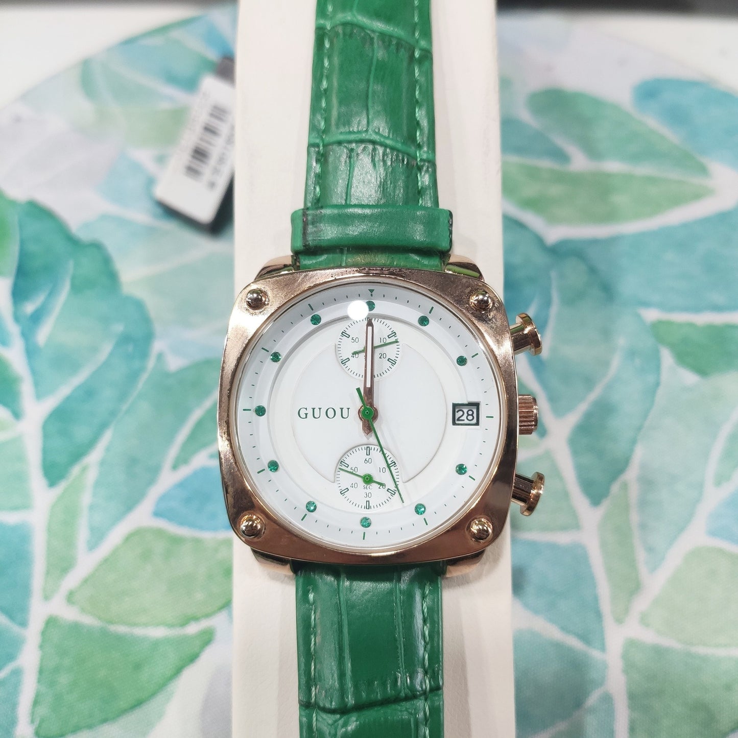 GUOU Fashion Korean Square Watch