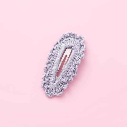 Wool Braided Edge  Seamless Cute Children's Hair Clip